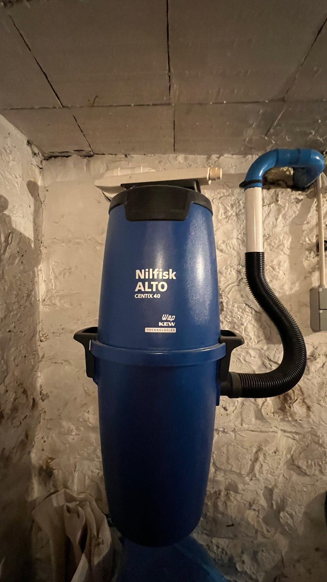 Centrale Nilfisk Alto Centix 40 prise en charge en service technique